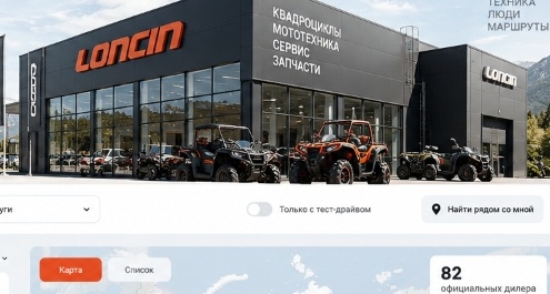 Дилерский центр Loncin в России